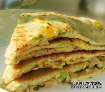 豆浆蔬菜煎饼的做法