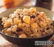 炒糯米八宝饭的做法